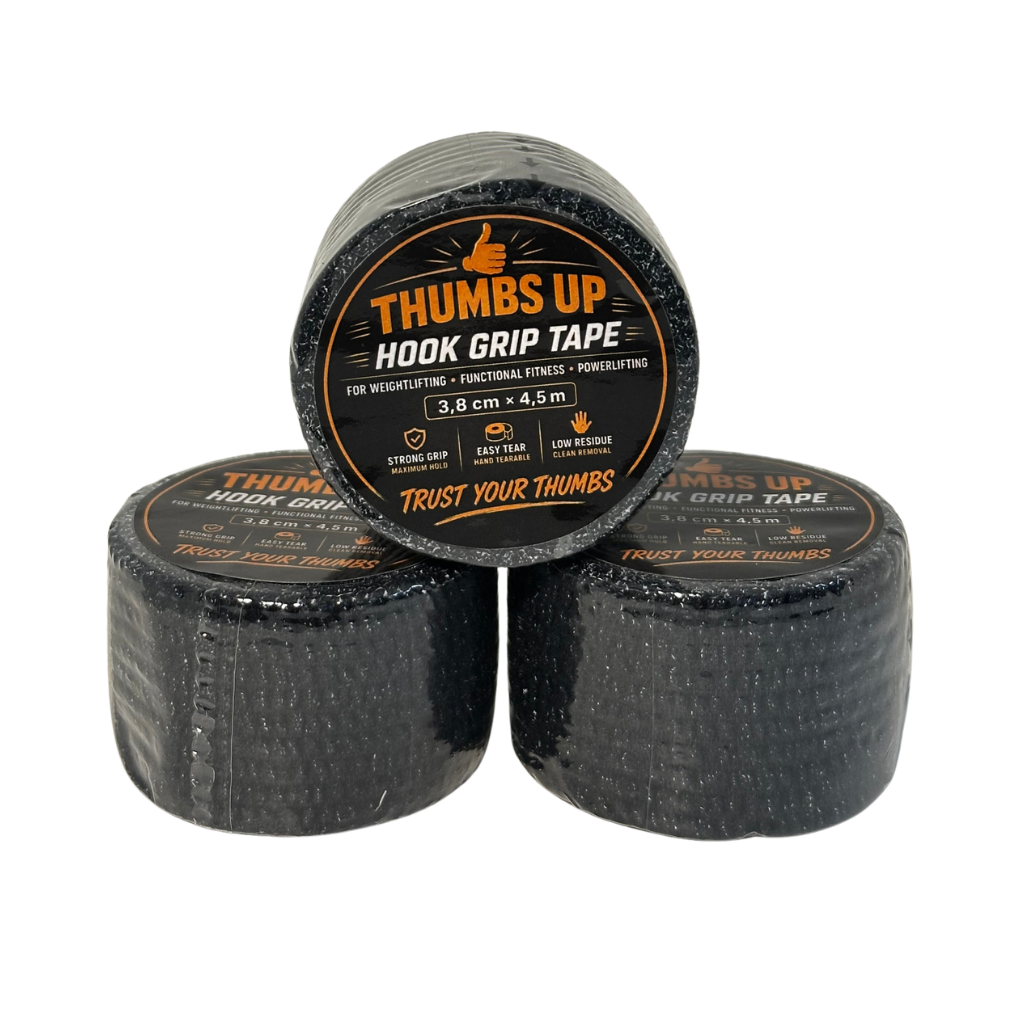 Thumbs Up Hook Grip Tape Black 3-Pack (38.33/st)