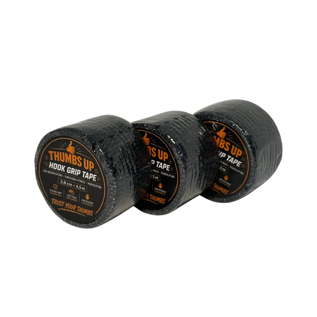Thumbs Up Hook Grip Tape Black 3-Pack (38.33/st)