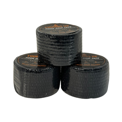 Thumbs Up Hook Grip Tape Black 3-Pack (38.33/st)