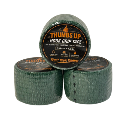 Thumbs Up Hook Grip Tape Forest 3-Pack (36.33/st)