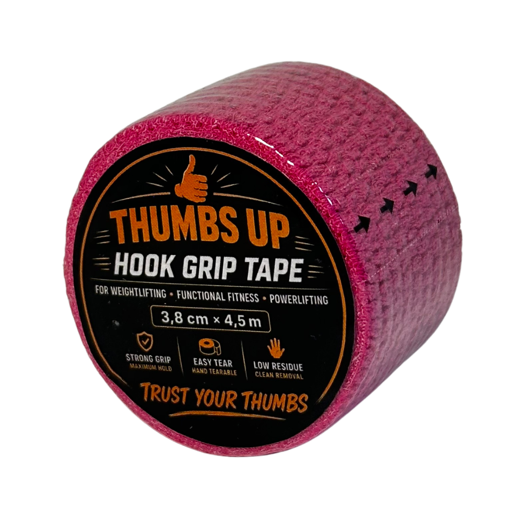 Thumbs Up Hook Grip Tape - Pink