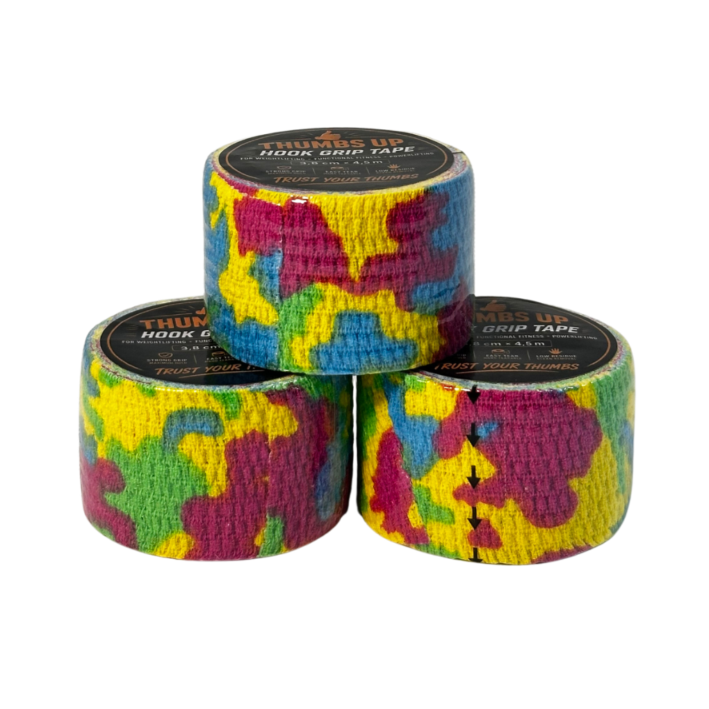 Thumbs Up Hook Grip Tape Pink Camo 3-Pack (43,00/st)