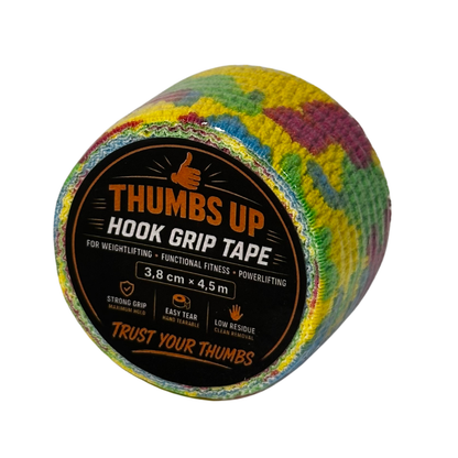 Thumbs Up Hook Grip Tape - Pink Camo