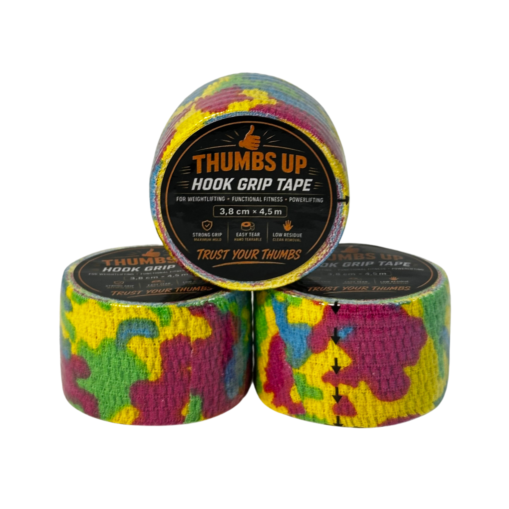 Thumbs Up Hook Grip Tape Pink Camo 3-Pack (43,00/st)