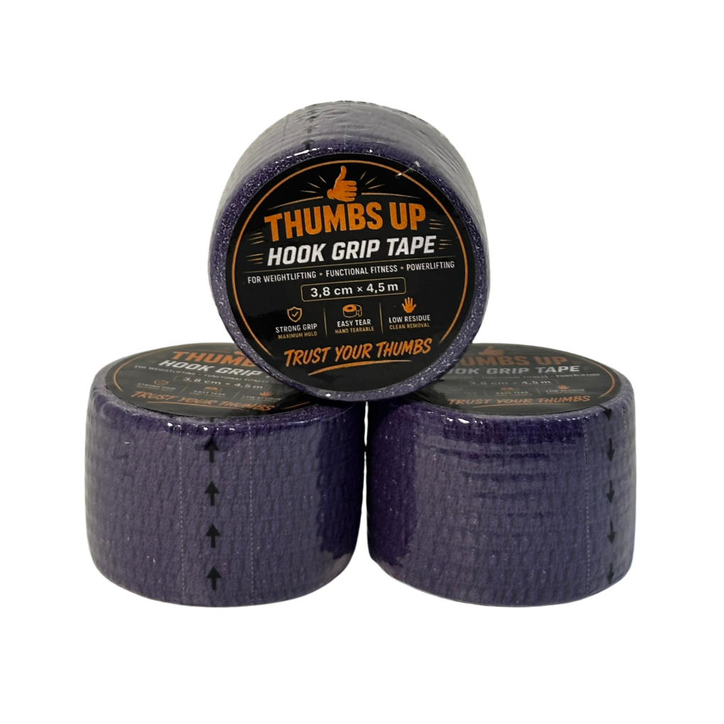 Thumbs Up Hook Grip Tape Purple 3-pack (38,33/st)