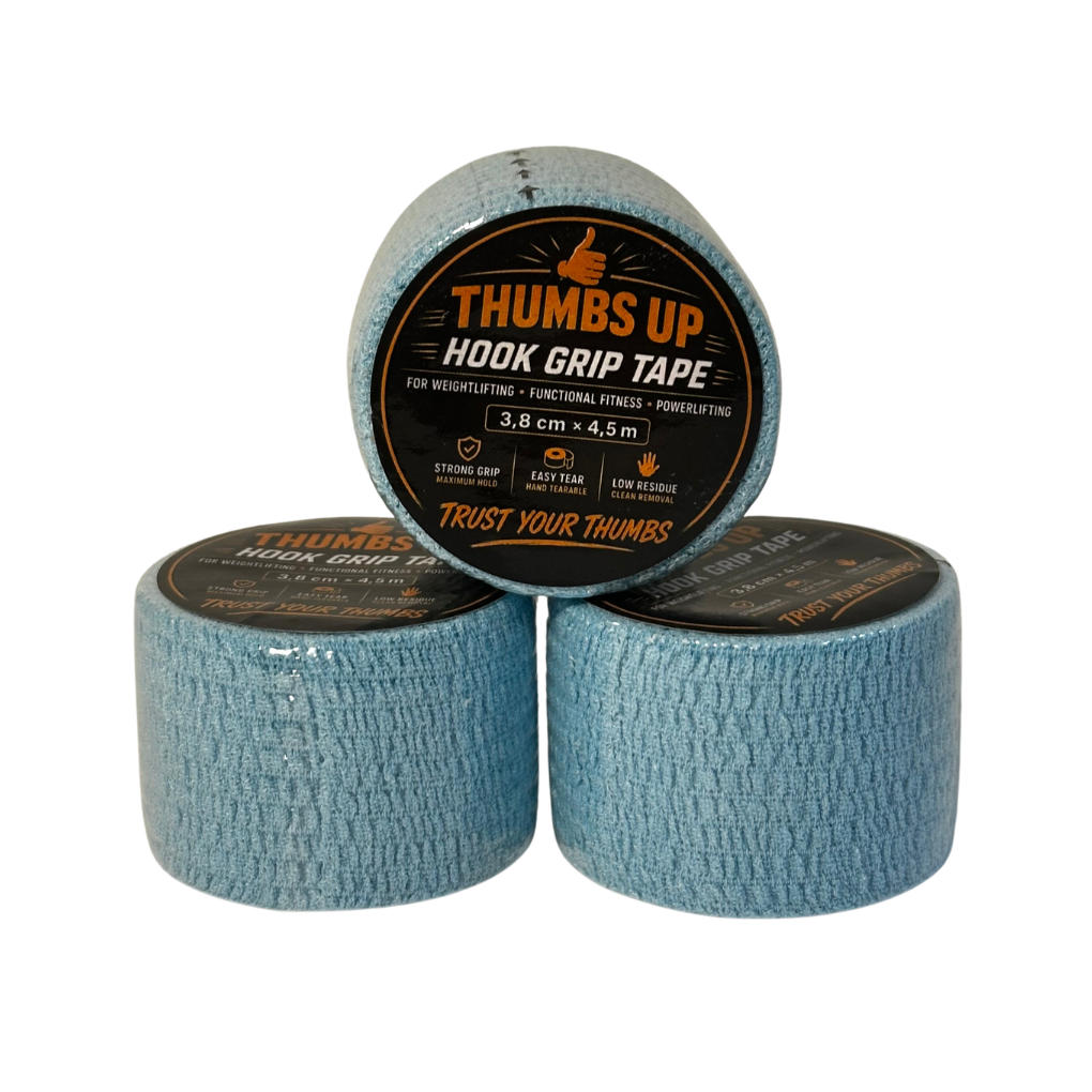 Thumbs Up Hook Grip Tape Sky Blue 3-Pack (36,33/st)