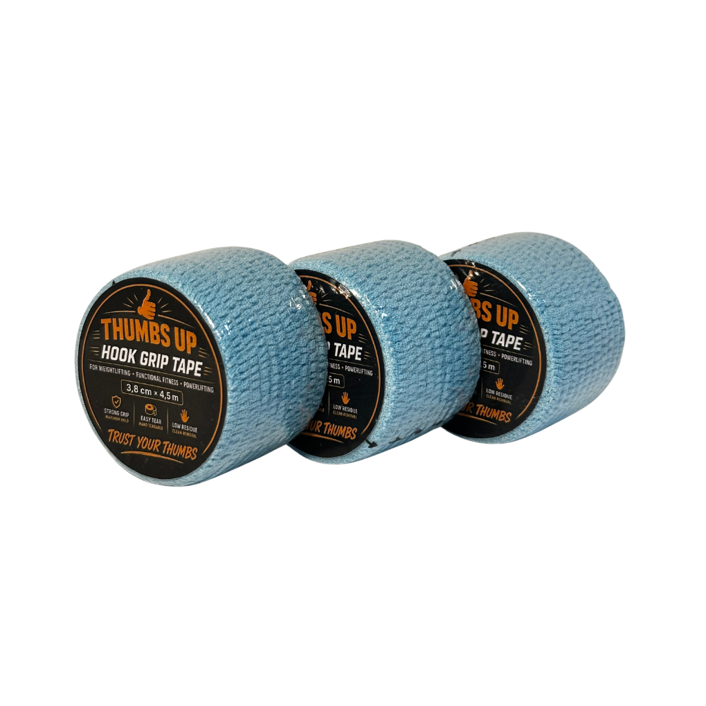 Thumbs Up Hook Grip Tape Sky Blue 3-Pack (36,33/st)
