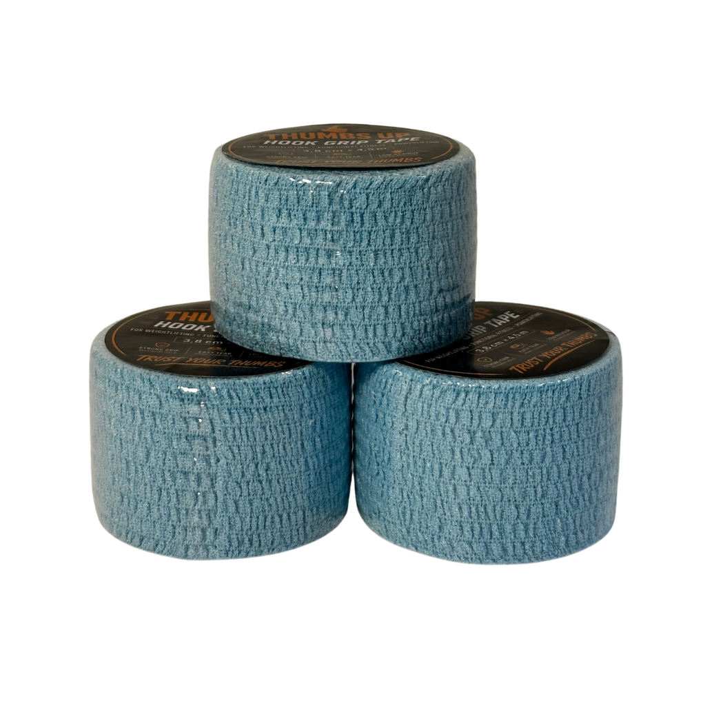 Thumbs Up Hook Grip Tape Sky Blue 3-Pack (36,33/st)