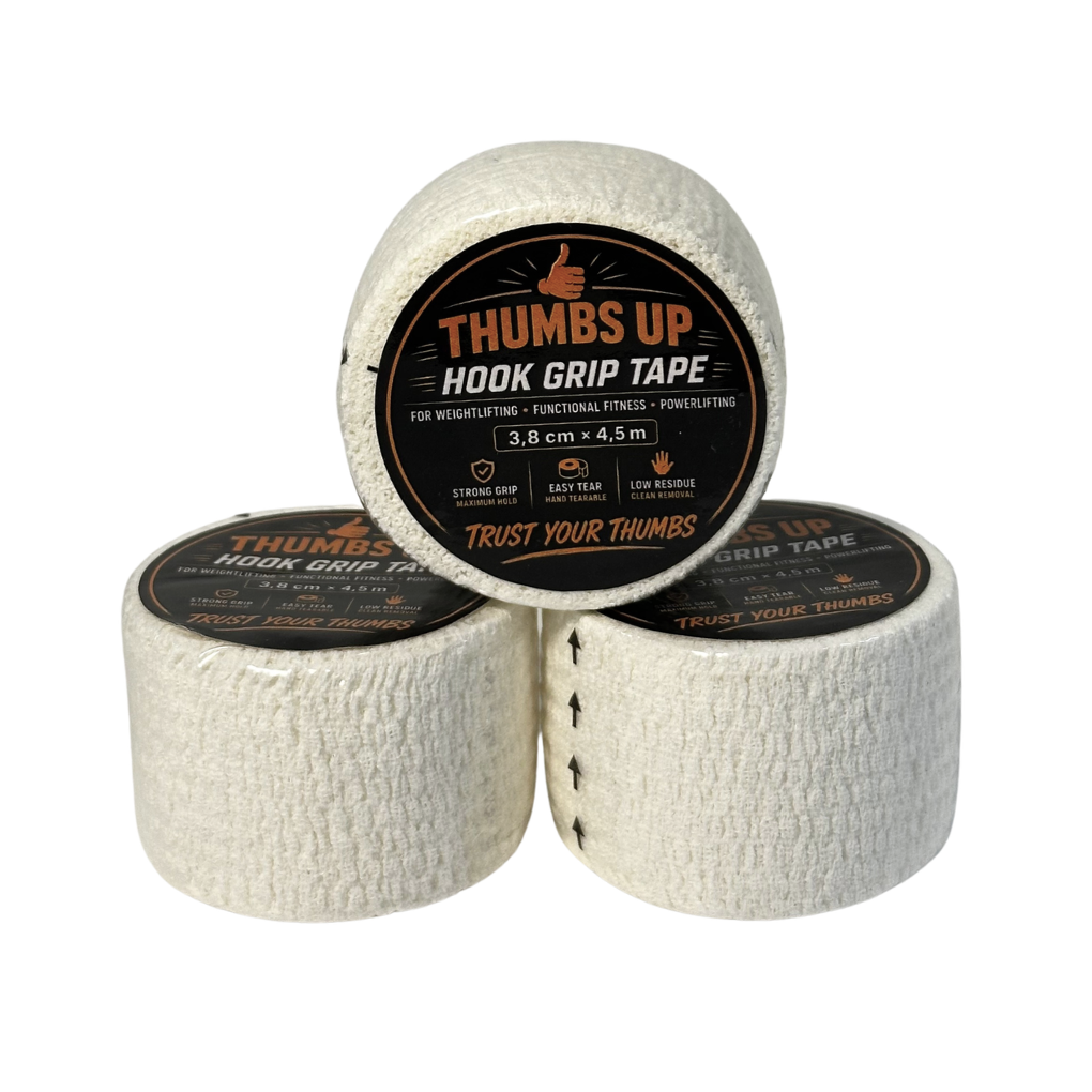 Thumbs Up Hook Grip Tape White 3-Pack (38.33/st)