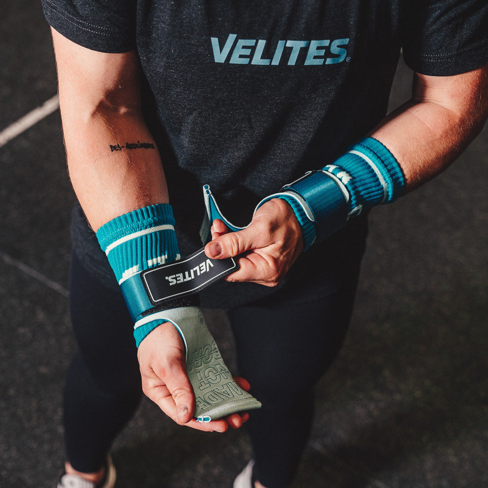 Velites Quad Pro Hand Grips Lt Blue Kit