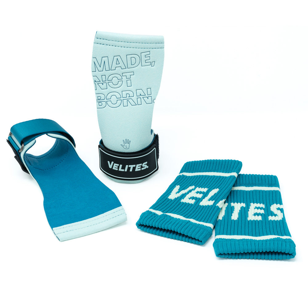 Velites Quad Pro Hand Grips Lt Blue Kit