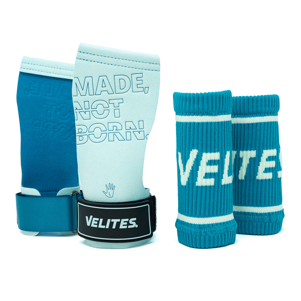 Velites Quad Pro Hand Grips Lt Blue Kit