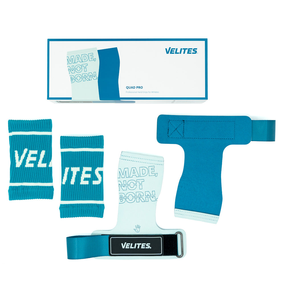 Velites Quad Pro Hand Grips Lt Blue Kit