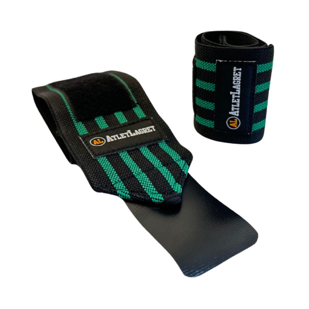 AL Wrist Wraps Stripe Black/Green