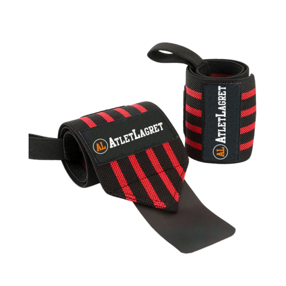 AL Wrist Wraps Stripe Black/Red