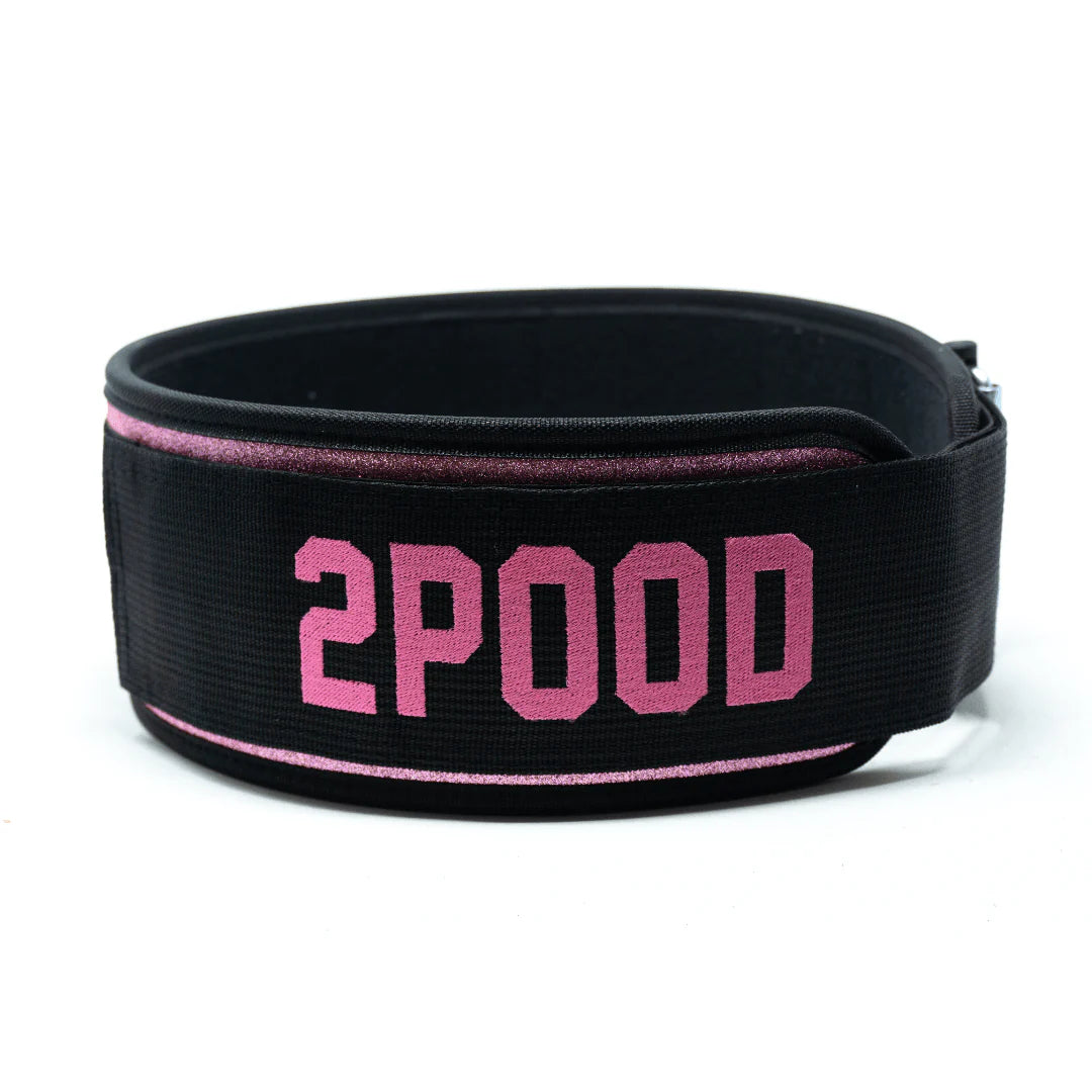 2Pood Weightlifting Belt straight Bubblegum 4