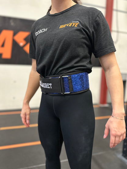 AL Weightlifting Belt Bombshell - Blue