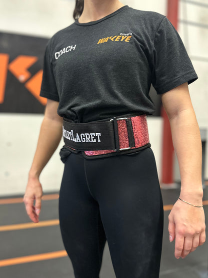 AL Weightlifting Belt Bombshell - Pink