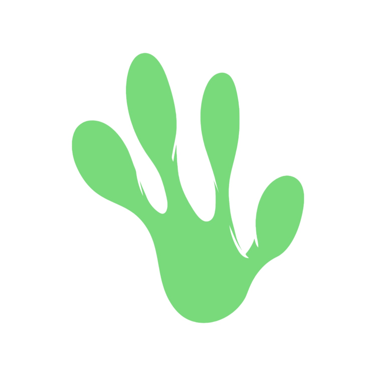 Frog Grips - Patch Green hand Rubber