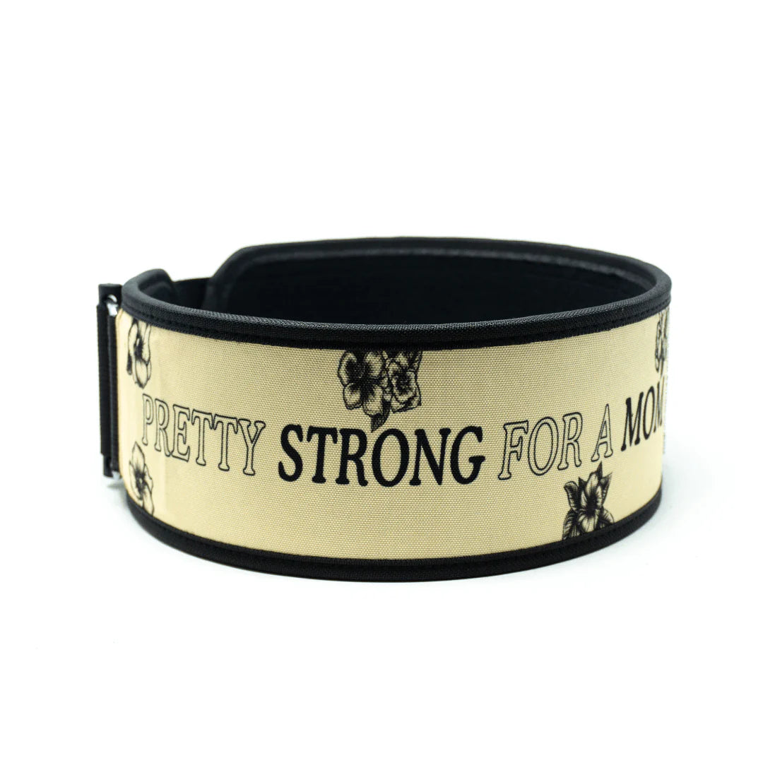 2Pood Weightlifting Belt Straight Prettt strong for a mom