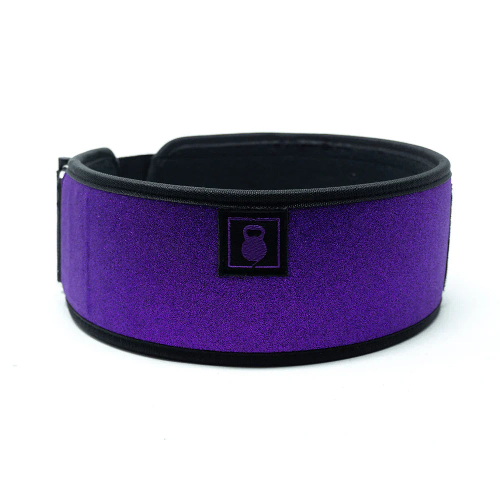 2Pood Weightlifting Belt straight Purple Pulse 4
