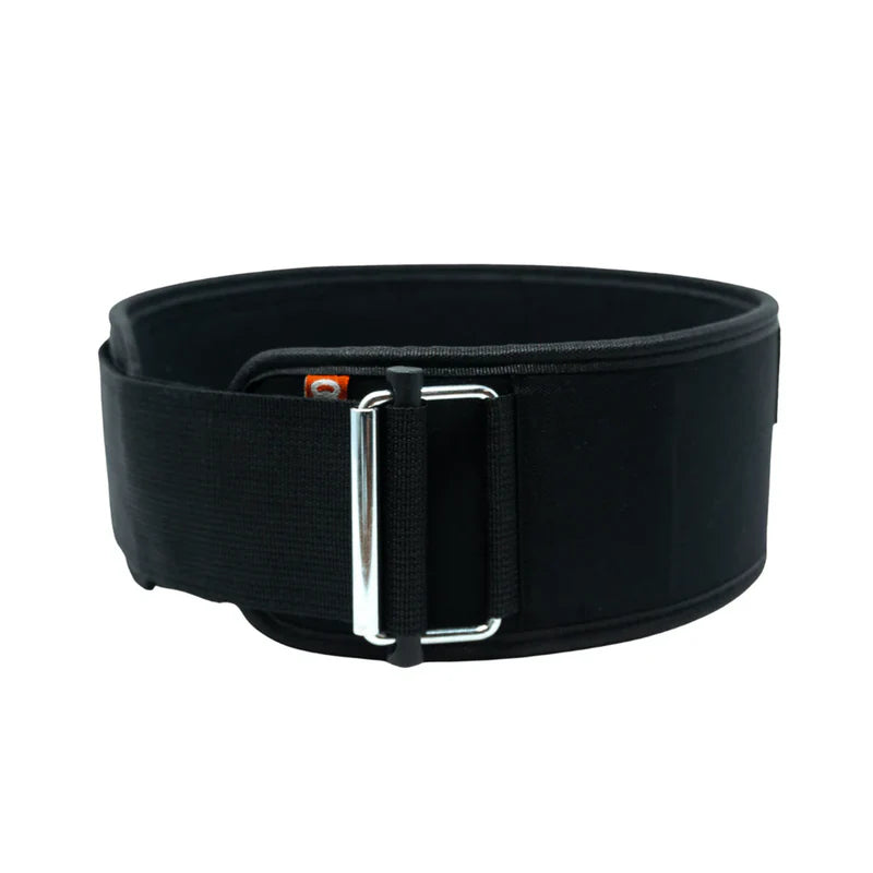 2Pood Weightlifting Belt straight Snake Eyes 4 Black