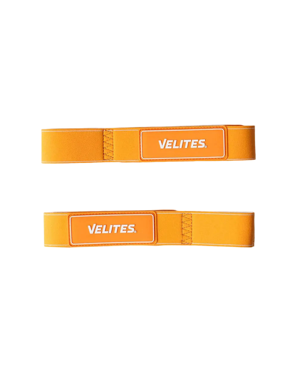 Velites Weightlifting Starps - Orange/White